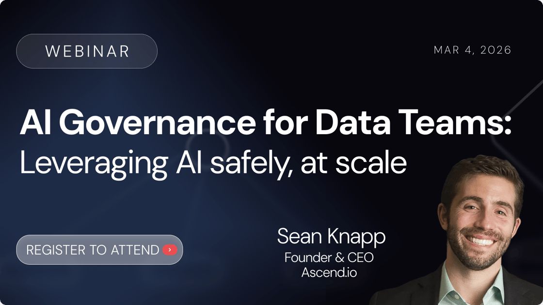 Webinar: AI Governance for Data Teams